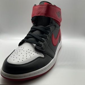 Brand New- Air Jordan 1 Hi FlyEase Shoe Size 11 (Black/Gym Red) CQ3835-001